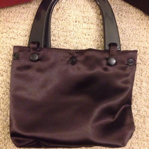 3-Piece Set Floral Evening Bag MIX MATCH Lori Greiner ROSE Brown PROM FORMAL - Picture 3 of 4